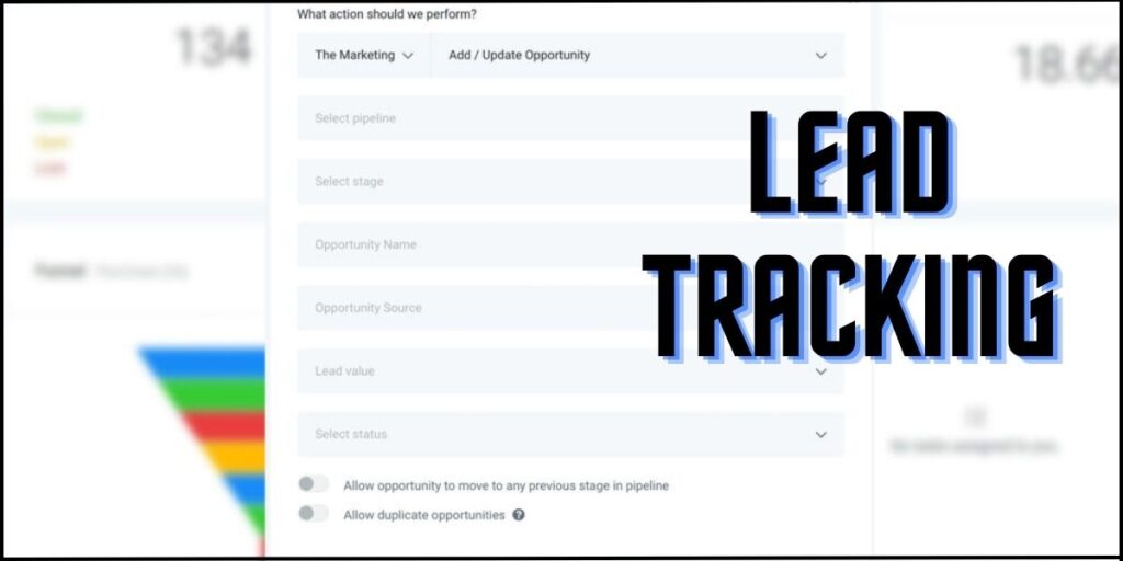 Lead tracking