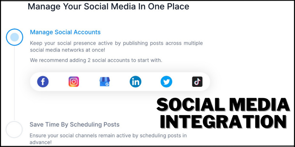 Social media integration