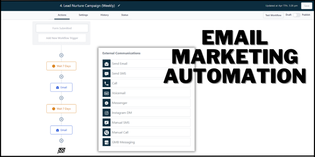 Email marketing automation