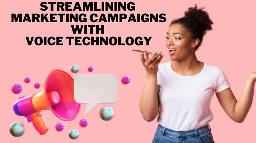 Streamlining marketing campaigns with voice technology