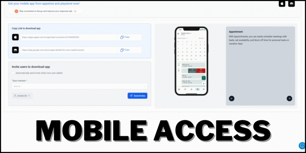 Mobile access