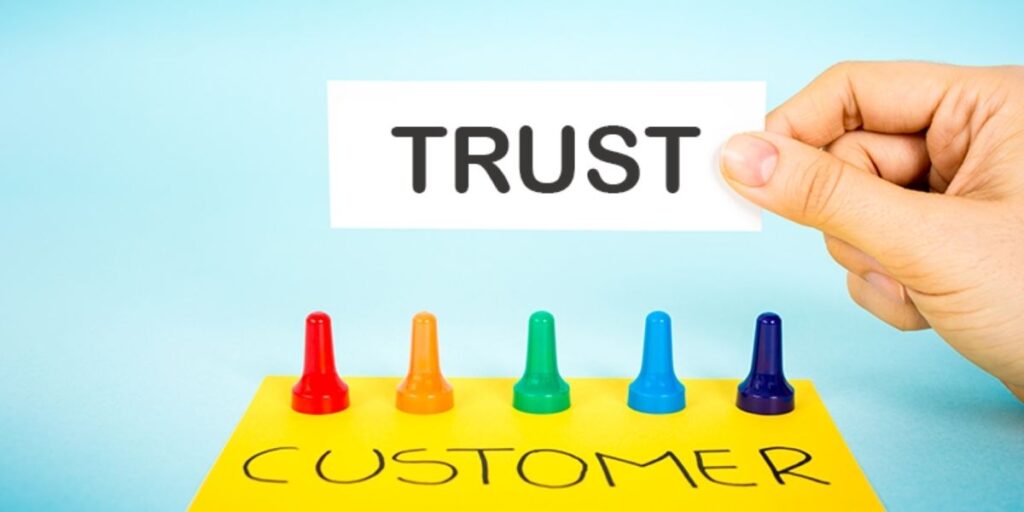 What is the role of CRM in building trust and confidence?