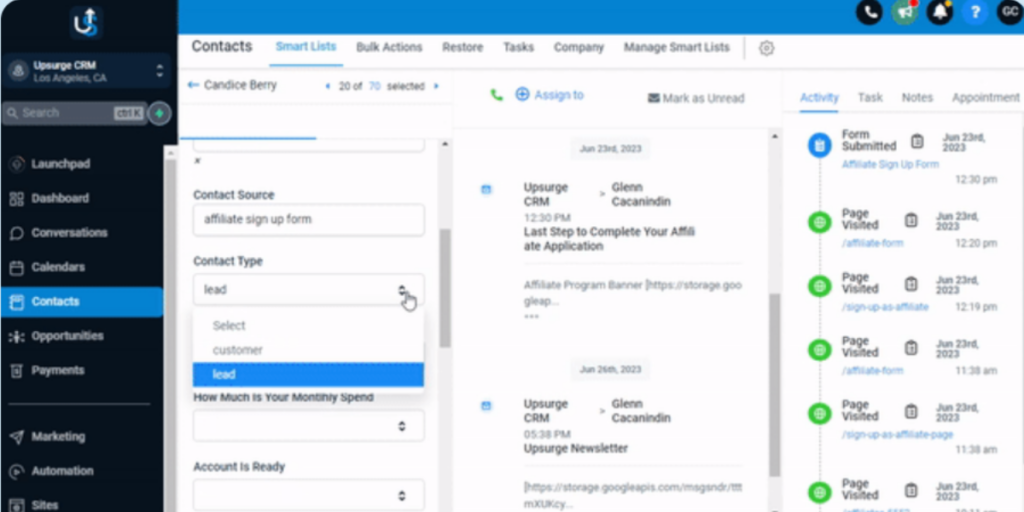 Streamlined Client Management